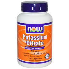 NOW FOODS - POTASSIUM CITRATE ESSENTIAL MINERAL 99 MG