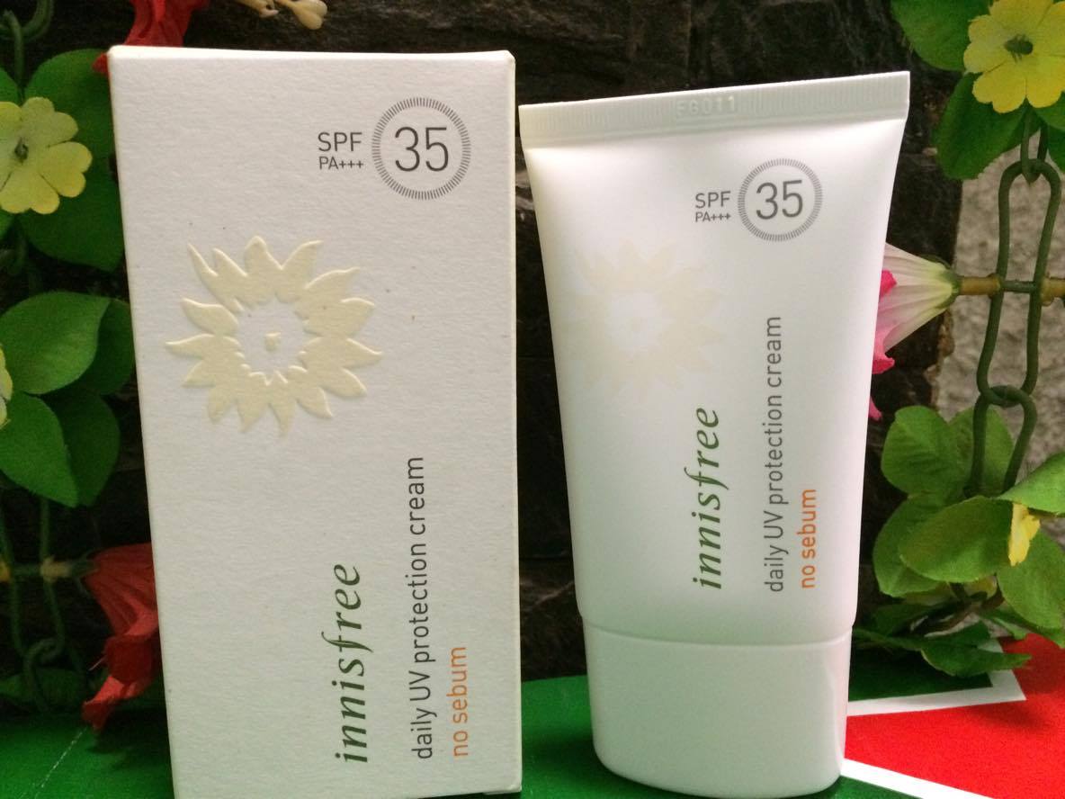 INNISFREE DAILY UV PROTECTION CREAM SPF35- NO SEBUM