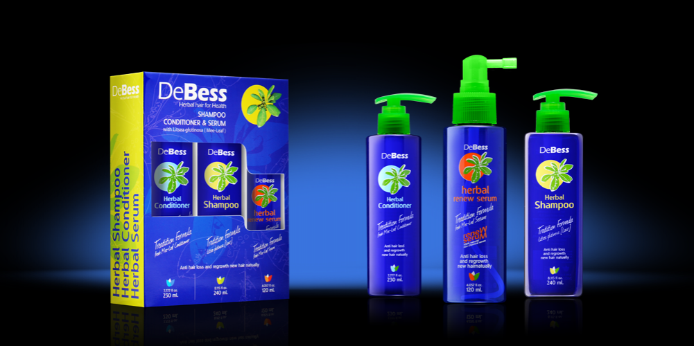 dầu gội đầu thảo dược - Debess